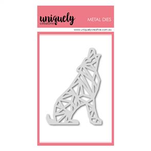 Uniquely Creative - Geometric Wolf