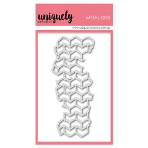 Uniquely Creative - Chevron Texture Die