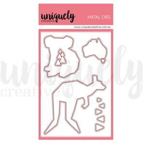 Uniquely Creative - Aussie Geo Fussy - Die Set