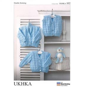 UKHKA Pattern 102 - Cardigan & Waistcoat