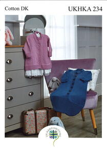 UKHKA Pattern 234 - Sleeping Bag & Relaxed Coat in Cotton DK