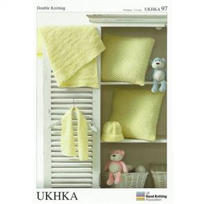 UKHKA Pattern 97 Blanket, Cushions, Scarf and Hat