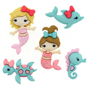 Dress It Up Embellishments - Mermaid Kisses