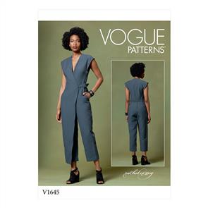 Vogue Pattern 1645 Misses' Jumpsuit V1645