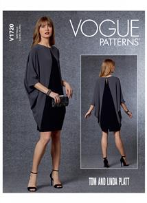 Vogue Pattern 1720 Misses' Dress V1720