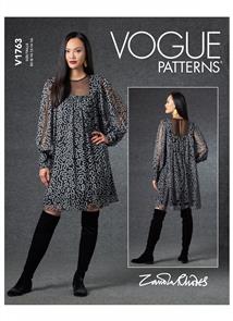 Vogue Pattern Misses' Special Occasion Dress V1763