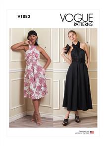 Vogue Pattern Misses' Dress V1883