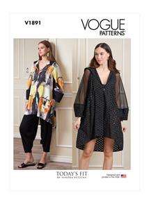 Vogue Pattern 1891 Misses' Jacket and Pants by Sandra Betzina V1891