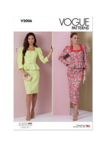 Vogue Sewing Patterns Misses' Two Piece Dress V2006