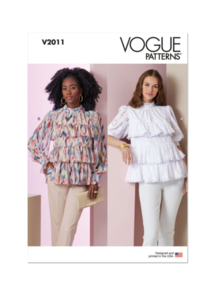Vogue Sewing Patterns Misses' Top with Sleeve Variations V2011