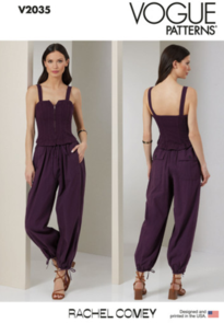 Vogue Patterns Misses' Jumpsuit by Rachel Comey V2035