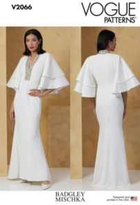 Vogue Patterns Misses' Dress by Badgley Mischka V2066