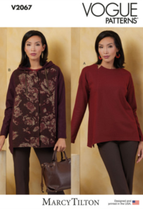 Vogue Patterns Misses' Knit Top and Jacket by Marcy Tilton V2067