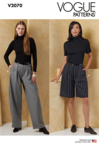 Vogue Patterns Misses' Shorts and Pants V2070