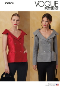 Vogue Patterns Misses' Jacket with Sleeve Variations V2073
