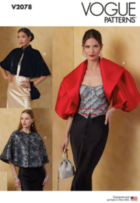 Vogue Patterns Misses' Bolero and Capes V2078