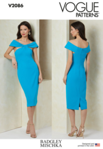 Vogue Patterns Misses' Dress by Badgley Mischka V2086