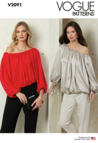 Vogue Patterns Misses' Top with Length Variations V2091