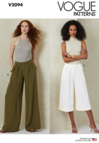 Vogue Patterns Misses' Pants in Two Lengths V2094