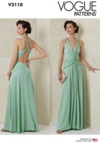 Vogue Patterns Misses' Gown V2110