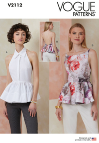 Vogue Patterns Misses' Tops V2112