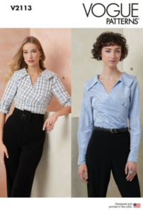 Vogue Patterns Misses' Top with Sleeve Variations V2113