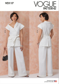 Vogue Patterns Misses' Jacket and Pants V2117