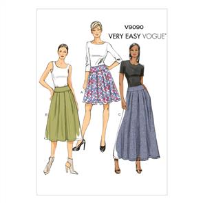 Vogue Pattern Misses' Skirt V9090