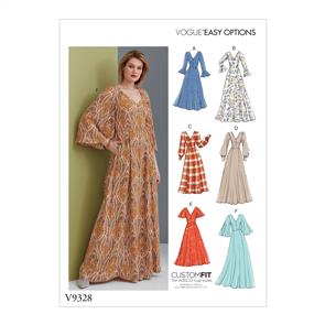 Vogue Pattern Misses' Dress V9328