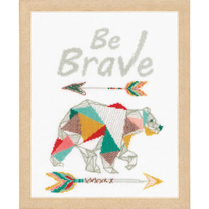 Vervaco Cross Stitch Kit - Be Brave