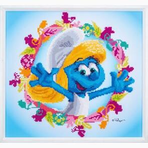 Vervaco Diamond Painting Kit The Smurfs Smurfette #2