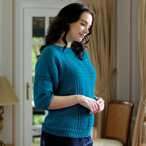 West Yorkshire Spinners Victoria top - Knitting Pattern / Kit
