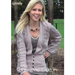 Peter Pan Wendy 5419 Ladies Cardigan