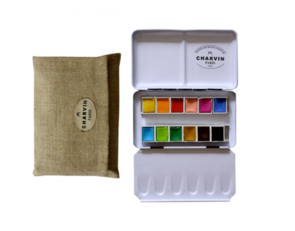 Charvin Watercolour Pan Set - 12 colours