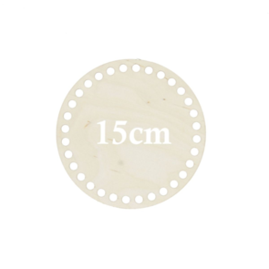 Hoooked Wooden Round Base