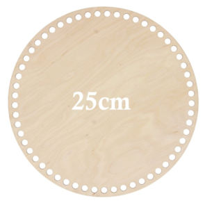 Hoooked Wooden Round Base