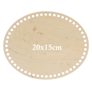 Hoooked Wooden Oval Base