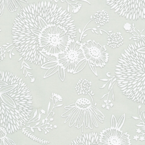 Robert Kaufman Alabaster Hues || Wildflowers - Dove
