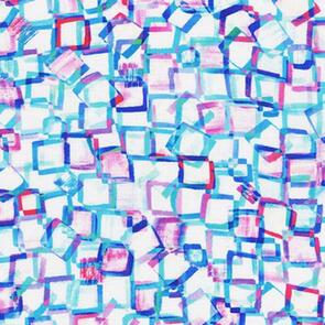 Robert Kaufman Brightside Lawns - White  WELD-19978-1