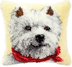 Vervaco Latch Hook Kit - Westie Highland Terrier