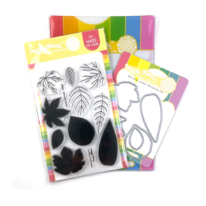 Waffle Flower Two-step Leaves Combo