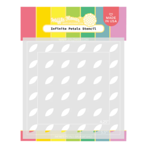 Waffle Flower Infinite Petals Stencil