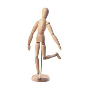 Jasart Wooden Maniken 12" - Male