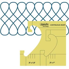 Westalee Design Continuous Hearts Border