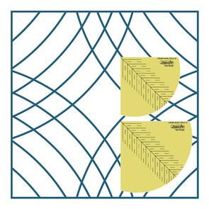 Westalee Corner Mark Circles Template Set 1