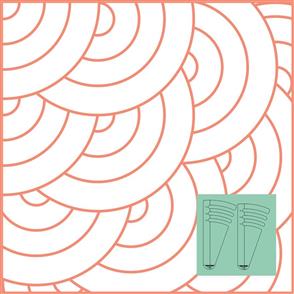 Westalee Circles on Quilts Set 5 - High Shank