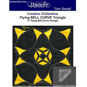 Westalee Design - Flying Bell Curve Triangle 3" HS