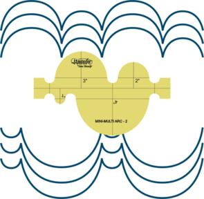 Westalee Mini Multi Arc Ruler