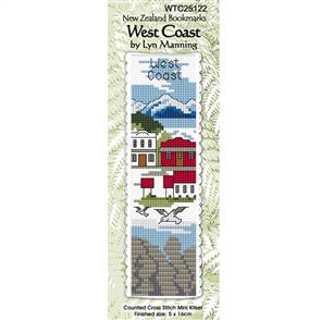 Lyn Manning Cross Stitch Kit Bookmark - West Coast