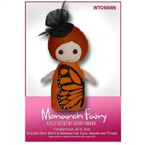 CraftCo Monarch Fairy - Felt Kit Set